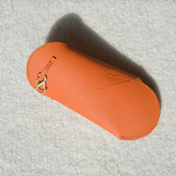 Étui à lunettes - Orange – Image 3