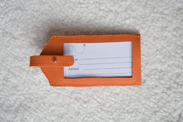 Porte étiquette bagage - Crème – Image 3