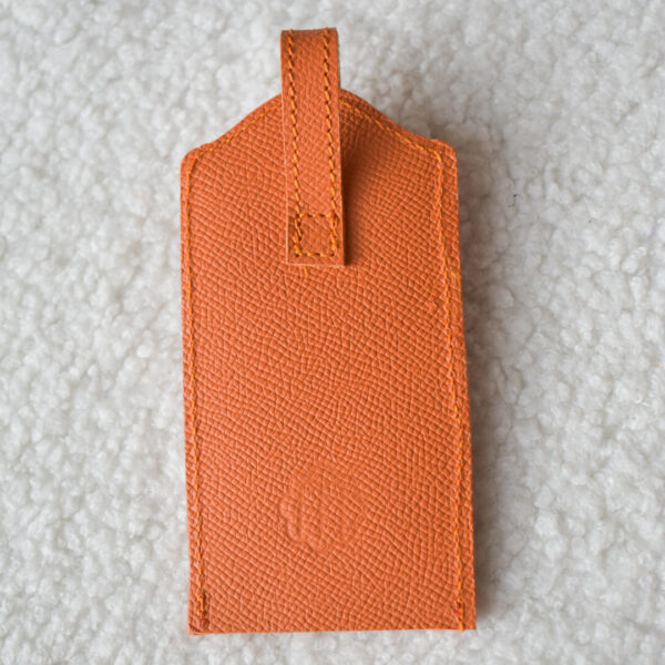 Porte étiquette bagage - Orange – Image 2