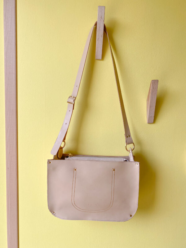Sac à main NOVA beige – Image 2