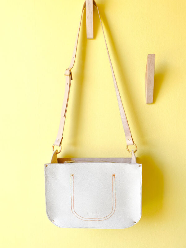 Sac à main NOVA écru – Image 2
